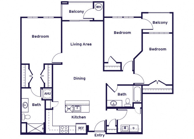 Suite A Floorplan